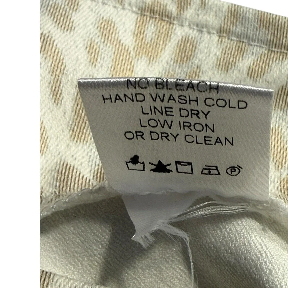 AVENUE MONTAIGNE Women's Leopard Print Flare Leo Pants‎ Size 0 - Picture 5 of 7